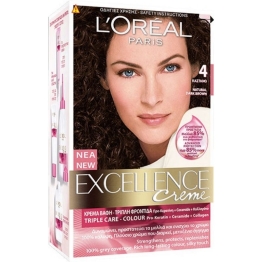 L'Oréal Excellence Cream No4 Καστανό 48ml