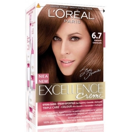 L'Oréal Excellence Cream No6.7 Σοκολατί 48ml
