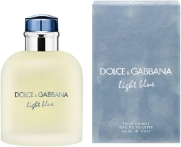 Dolce & Gabbana Light Blue pour Homme Eau De Toilette 125 ml (Made In Italy)